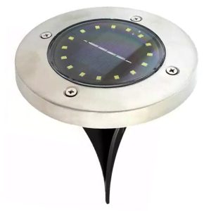 چراغ باغچه‌ای خورشیدی دفنی (پک ۴ عددی)