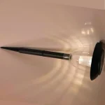 چراغ خورشیدی باغچه ای طرح غنچه