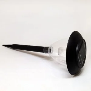 چراغ خورشیدی باغچه ای طرح غنچه
