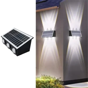 چراغ خورشیدی دکوراتیو 6LED diamond( دو طرفه)