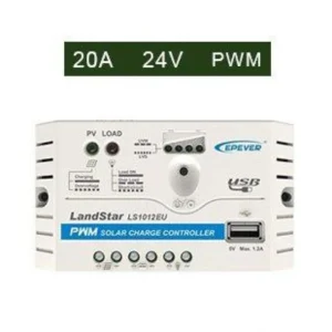 شارژ کنترلر خورشیدی 20 آمپر PWM برند Epever مدل LS2024EU
