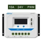 شارژ کنترلر خورشیدی 10 آمپر PWM برند Epever مدل VS1024AU