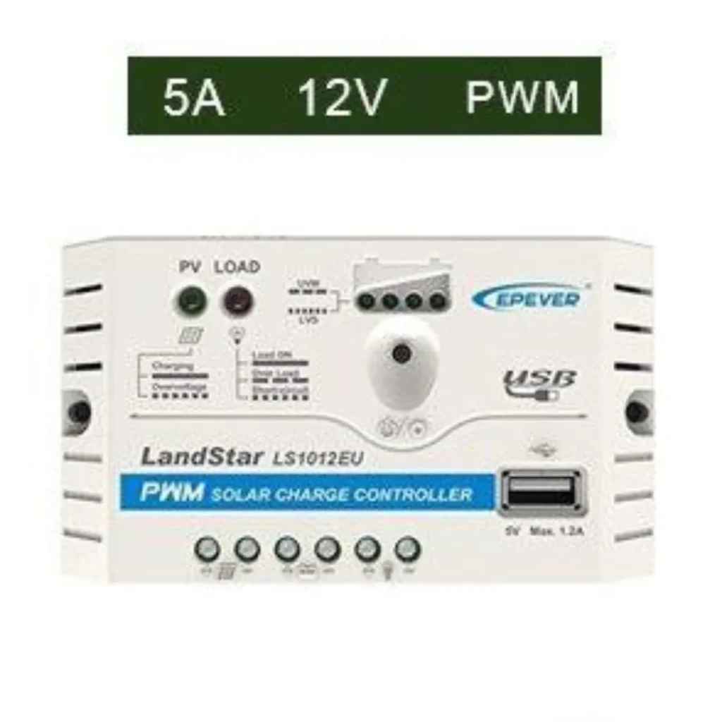 شارژ کنترلر خورشیدی 10 آمپر PWM برند Epever مدل LS1024EU