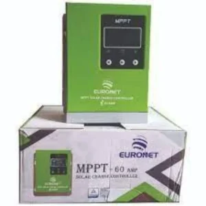 شارژکنترلر خورشیدی 60 آمپر MPPT برند   Euronet مدل Euro-Mppt60A