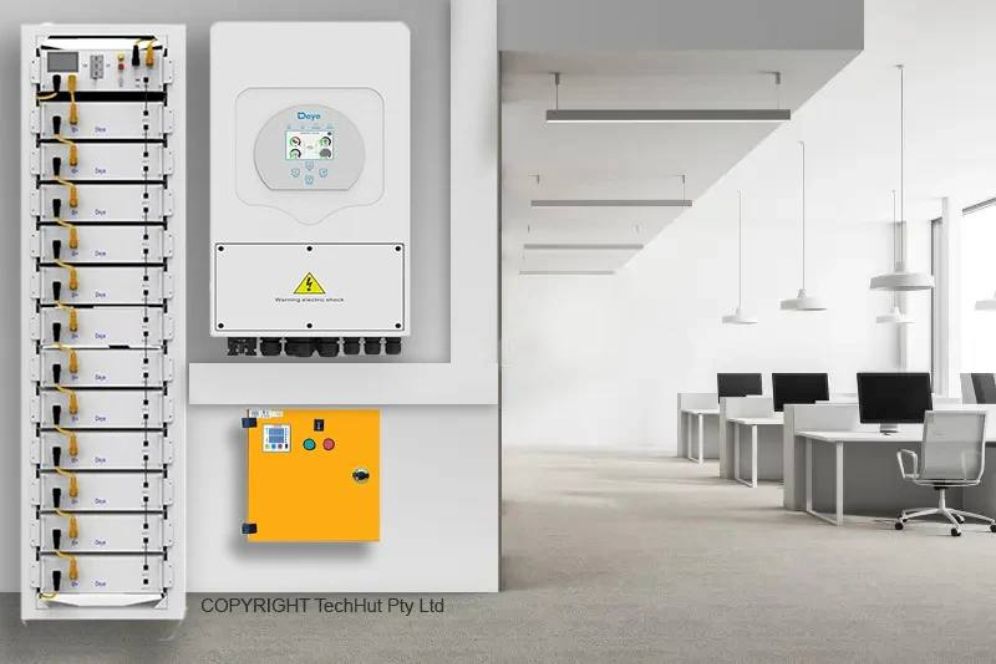 نيروگاه تركيبي hybrid solar
